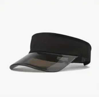 Personalized Visor Tinted Transparent Brim – One Size Fits All