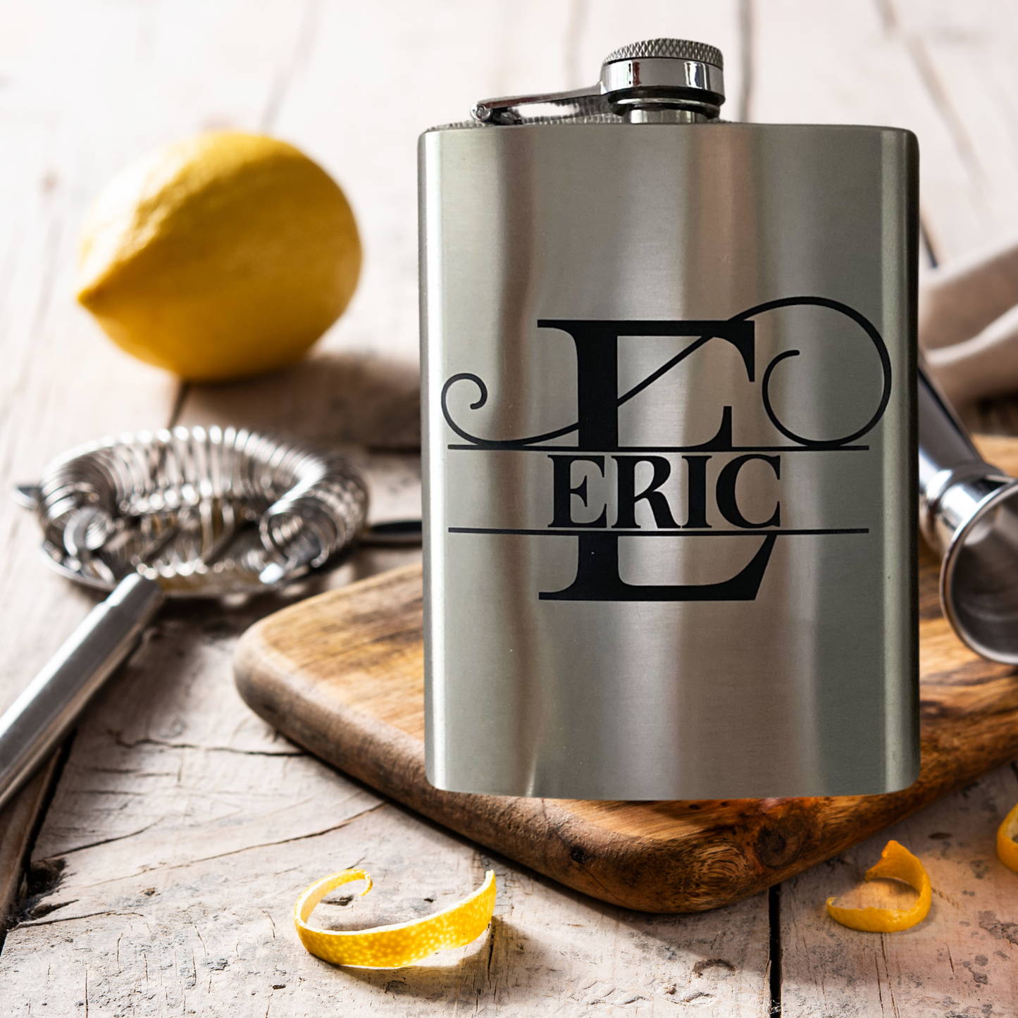 Personalized Hip Flask Wedding Gift for Brother Best Man Birthday Present For Dad Drinking Gift Bachelor Party Favor Set Custom Engraving