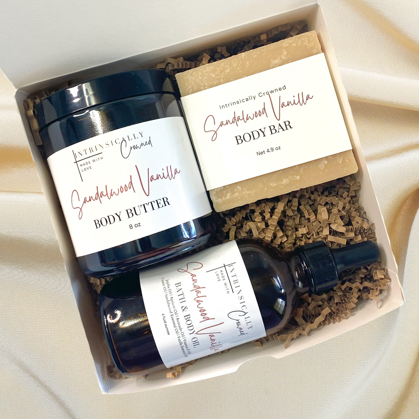 Whipped Shea Butter Bath and Body Oil Gift