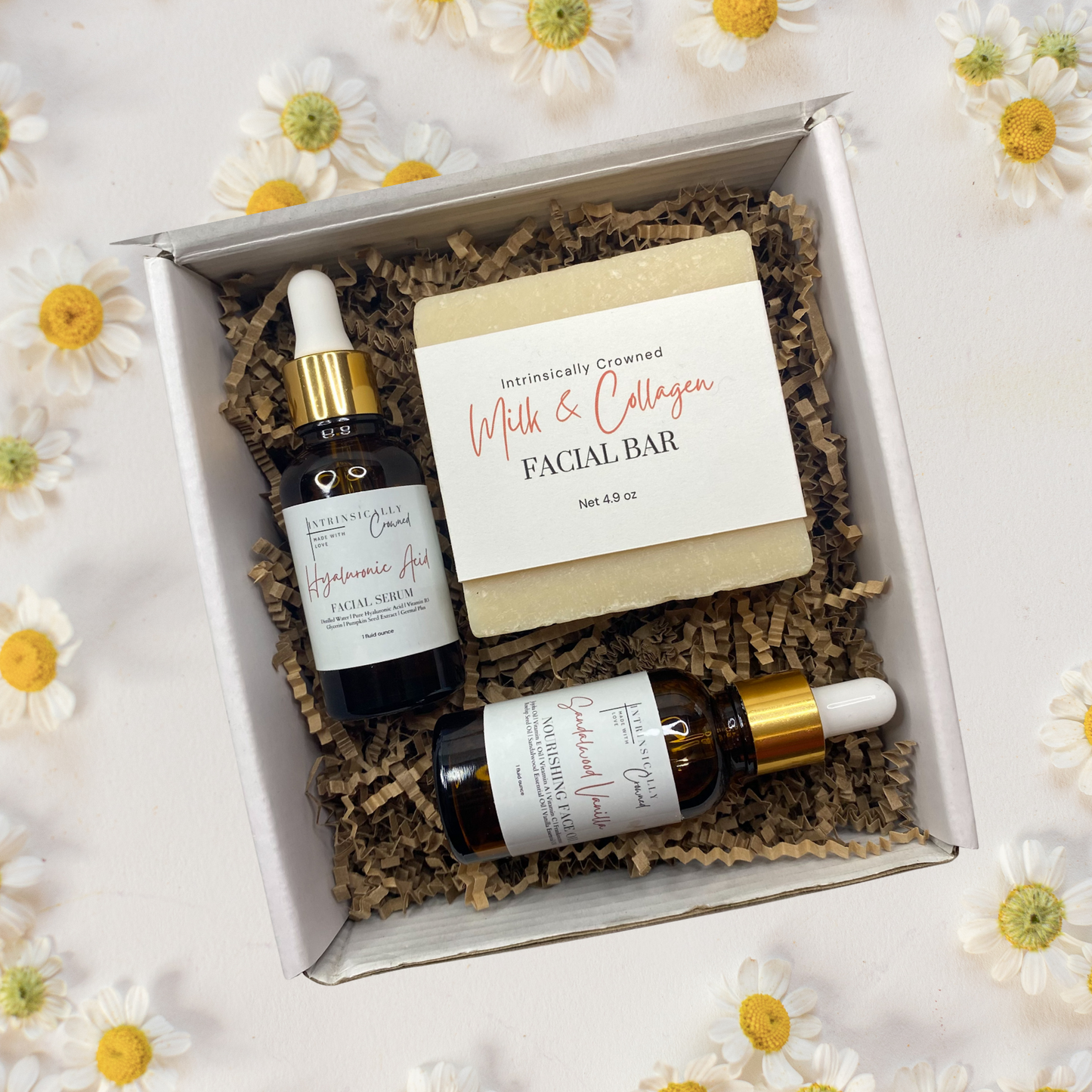 Face Oil Chamomile Lavender Sandalwood Vanilla Frankincense Rosehip Seed Oil Jojoba Oil Sensitive Skin Eczema Blemish Treatment 1oz 2oz