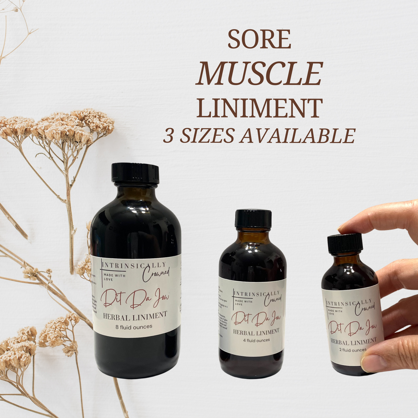 Sore Muscle Liniment for Muscle Recovery Rub for Joint