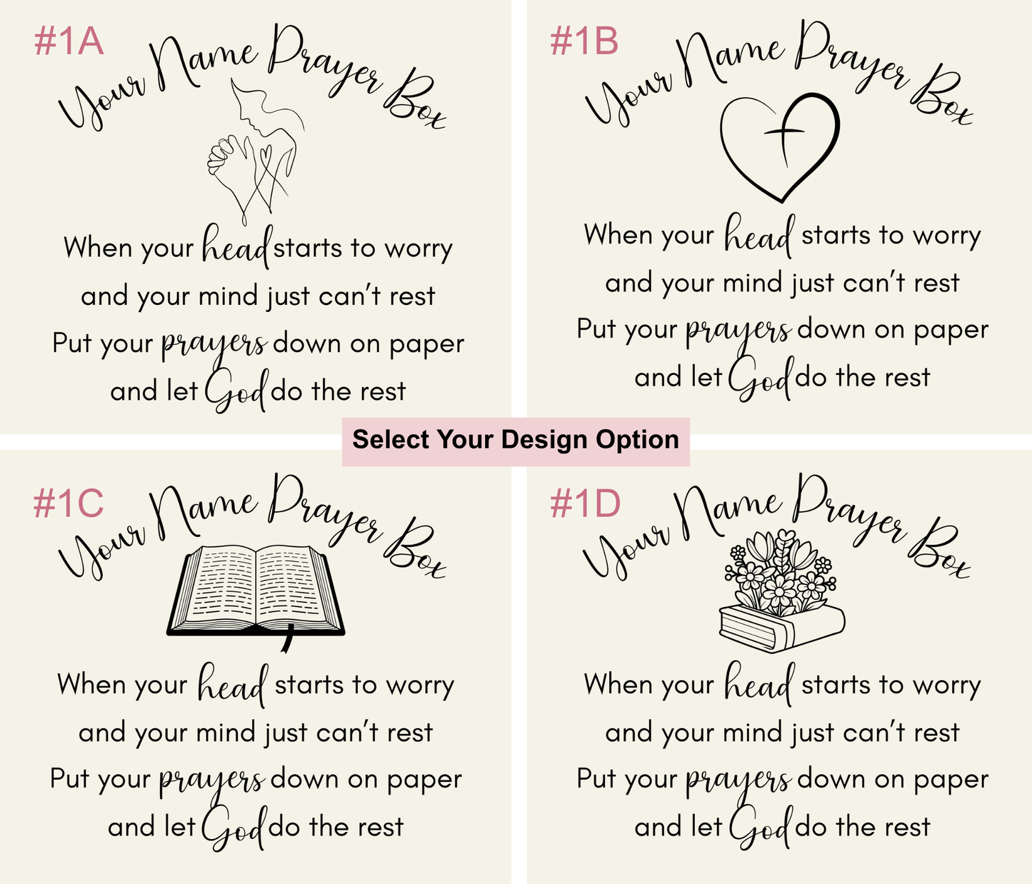 Engraved Prayer Box Gift Set – Thoughtful & Customizable