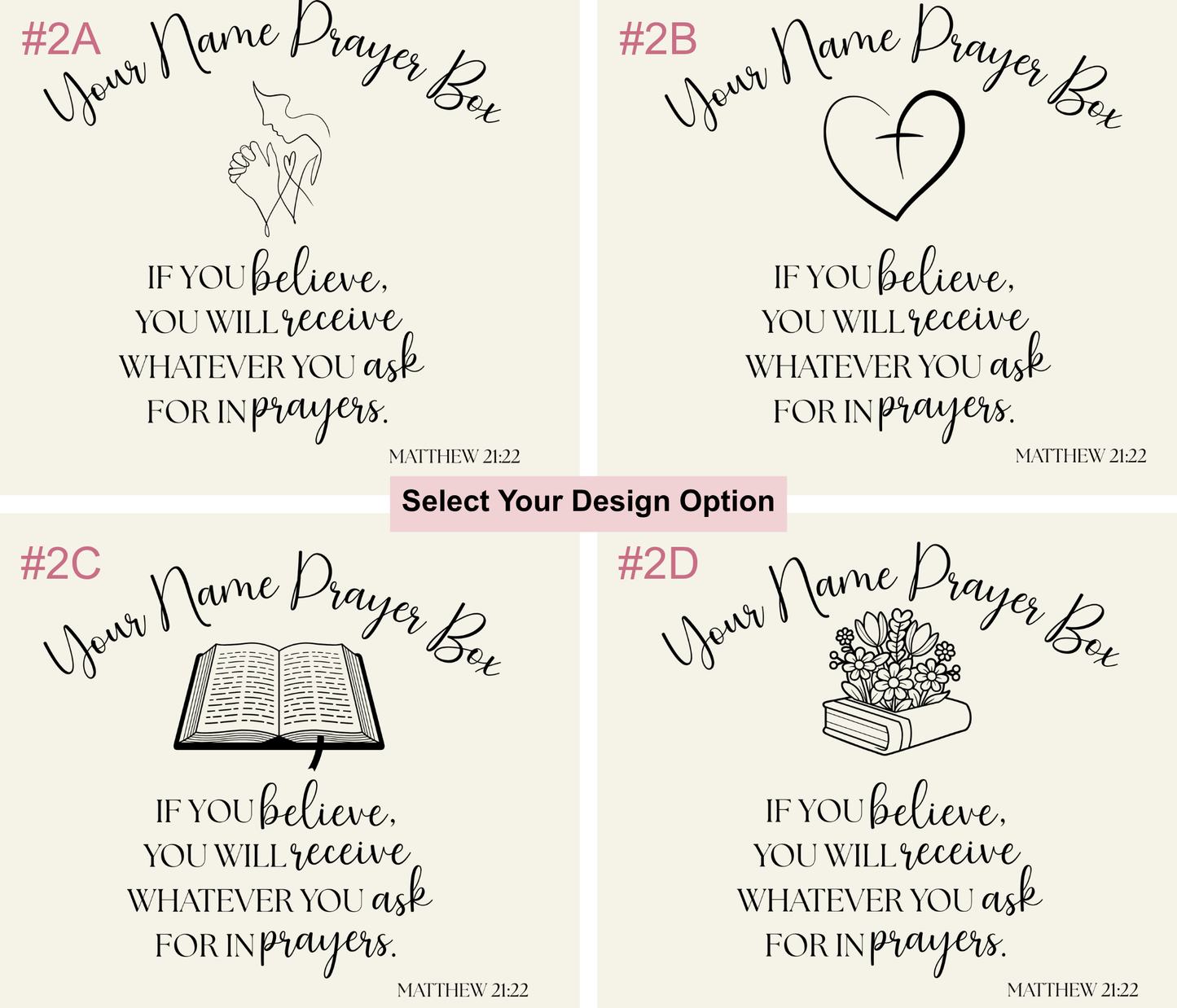 Engraved Prayer Box Gift Set – Thoughtful & Customizable