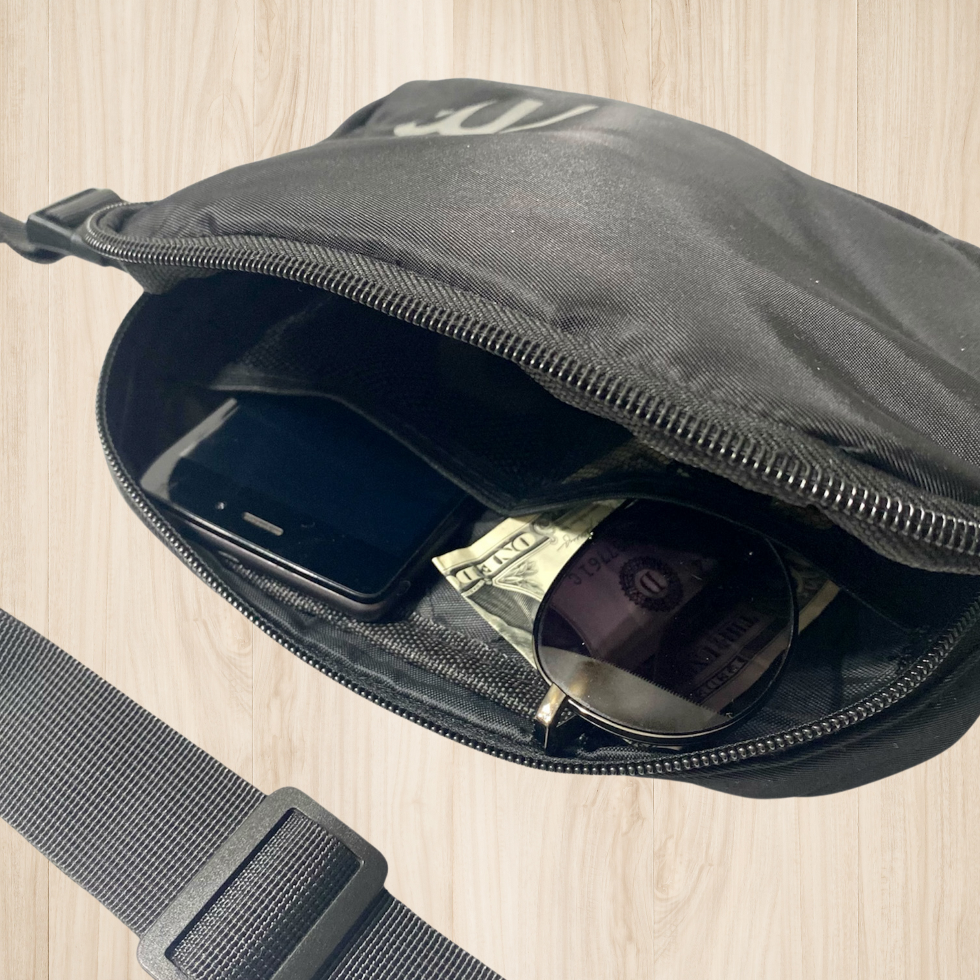 Black Fanny Pack 